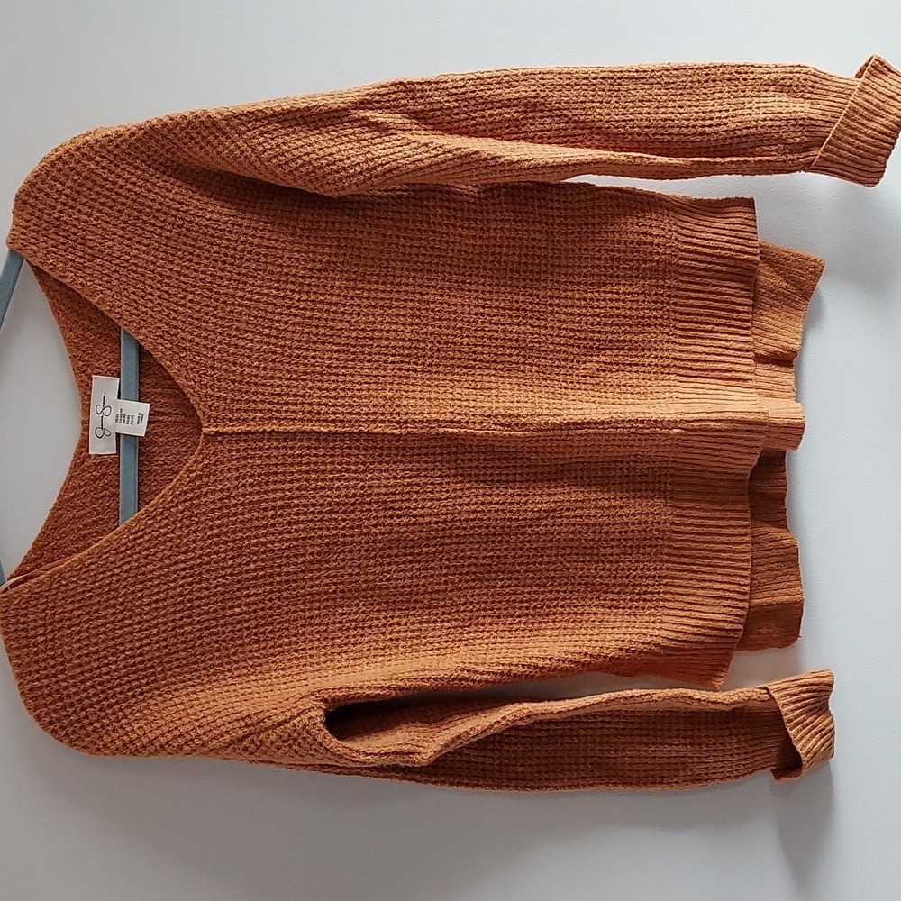 Jessica Simpson Waffle knit sweater,EUC